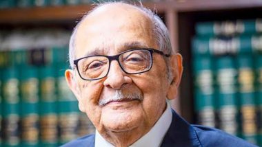 Fali Nariman Dies: Eminent Constitutional Jurist and Senior Advocate Passes Away at the Age of 95